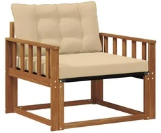 Lauko sofos komplektas Kietasis akacijos medis ir Textilene