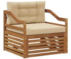 Lauko sofa Natūralus ir bežinis