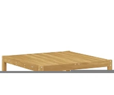 Lauko sofos komplektas 11 vnt. Balta ir kreminė