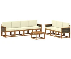 Lauko sofos komplektas su pagalve 7 pcs