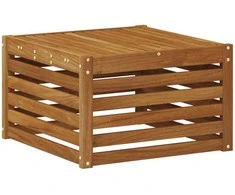 Lauko baldų komplektas Lauko sofos komplektas su pagalve 7 pcs Natūralus ir bežinis