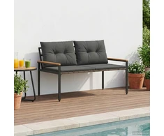 Lauko suolas 2 -Seater 116 x 67,5 x 72 cm poliratanas