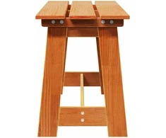 Lauko suolas Ruda 119 x 37 x 47 cm Kietos pušies mediena