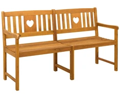 Lauko suolas Natūrali 150 x 55,5 x 90 cm