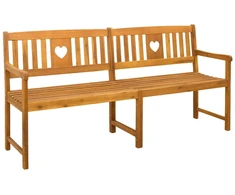 Lauko suolas Natūrali 180 x 55,5 x 90 cm