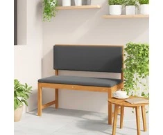 Sodo Kėdė Ruda 100 x 50 x 91cm Akacijos medienos masyvas