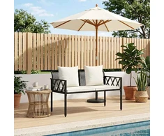 Lauko suoleliai 2 -Seater 116 x 56 x 75 cm poliratanas