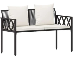 Lauko suoleliai 2 -Seater 116 x 56 x 75 cm poliratanas