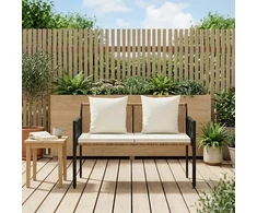 Lauko suoleliai 2 -Seater 116 x 56 x 75 cm poliratanas