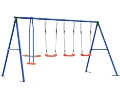 Lauko supirčių komplektas Įvairiaspalvis 330 x 185 x 185 cm