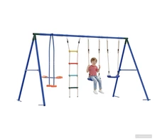Lauko supirčių komplektas Įvairiaspalvis 330 x 185 x 185 cm