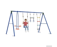Lauko supirčių komplektas Įvairiaspalvis 330 x 185 x 185 cm