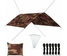 Lauko tentas, kamufliažinis, 3x2m