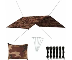 Lauko tentas, kamufliažinis, 4x4m