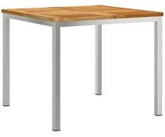 Valgomojostalas Ruda 90 x 90 x 75 cm Kieto teka medžio