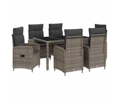Lauko valgomojo komplektas 7 pcs