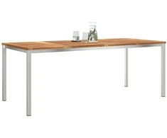 Valgomojostalas Ruda 200 x 90 x 75 cm Kieto teka medžio
