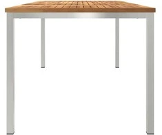Valgomojostalas Ruda 200 x 90 x 75 cm Kieto teka medžio