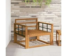 Lauko Vidurinis Sofa Natūrali