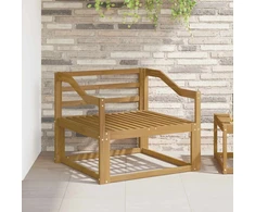 Lauko Vidurinis Sofa Kietos akacijos mediena Balta