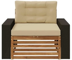 Lauko Vidurinis Sofa Natūrali