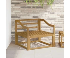 Lauko Vidurinis Sofa Kietos akacijos mediena Balta
