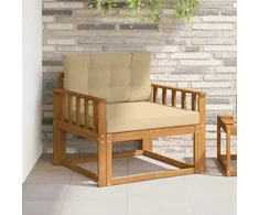 Lauko Vidurinis Sofa Natūrali