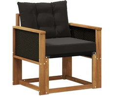 Lauko Vidurinis Sofa Kietos akacijos mediena Natūrali