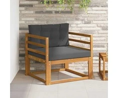 Lauko Vidurinis Sofa Natūrali