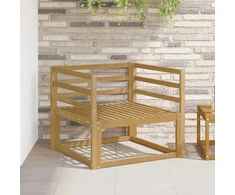 Lauko Vidurinis Sofa Kietos akacijos mediena Balta
