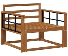 Lauko Vidurinis Sofa Natūrali