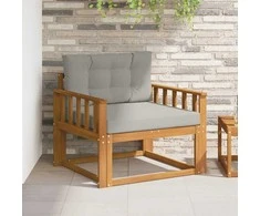 Lauko Vidurinis Sofa Natūrali