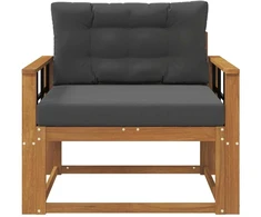Lauko Vidurinis Sofa Natūrali