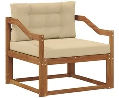 Lauko Vidurinis Sofa Natūrali