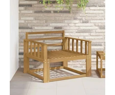 Lauko Vidurinis Sofa Kietos akacijos mediena Balta