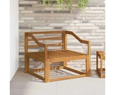 Lauko Vidurinis Sofa Natūrali