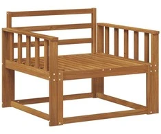 Lauko Vidurinis Sofa Natūrali