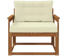 Lauko Vidurinis Sofa Natūrali