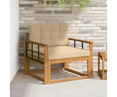 Lauko Vidurinis Sofa Natūrali