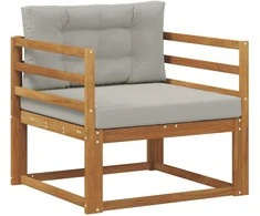 Lauko Vidurinis Sofa Natūrali