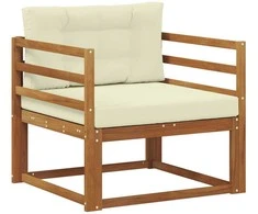 Lauko Vidurinis Sofa Natūrali