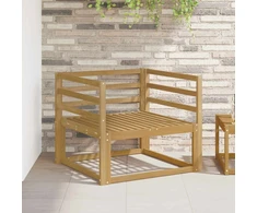 Lauko Vidurinis Sofa Kietos akacijos mediena Balta