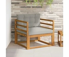 Lauko Vidurinis Sofa Natūrali