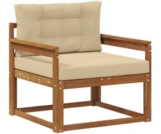 Lauko Vidurinis Sofa Natūrali