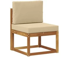Lauko Vidurinis Sofa Kietos akacijos mediena