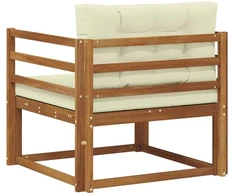 Lauko Vidurinis Sofa Natūrali