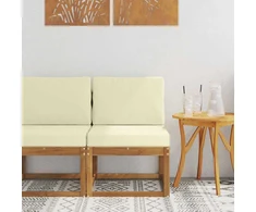 Lauko Vidurinis Sofa Kietos akacijos mediena