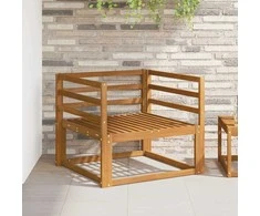 Lauko Vidurinis Sofa Natūrali
