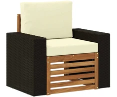 Lauko Vidurinis Sofa Natūrali