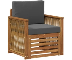 Lauko Vidurinis Sofa Natūrali